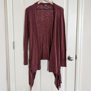 Charlotte Russe Women's Open Front Cardigan